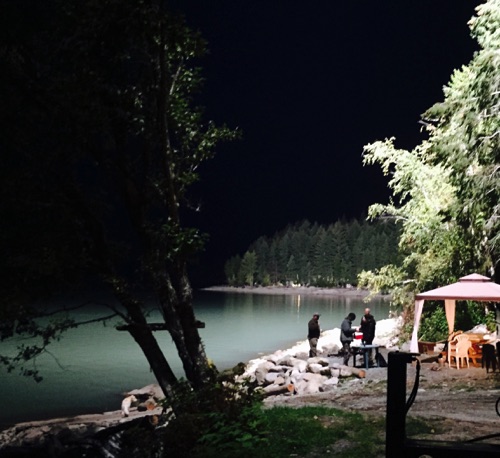 'The 100'
Lillooet Lake